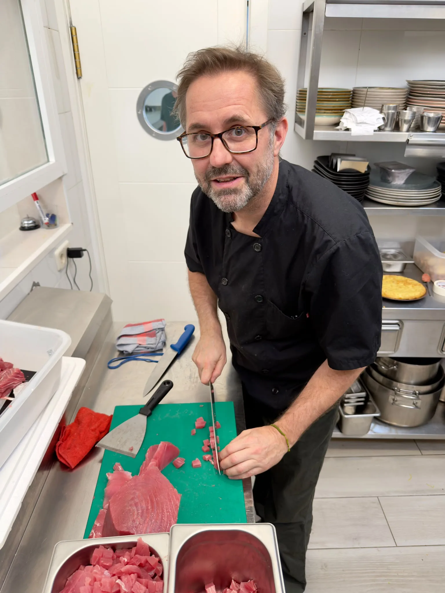 Emilio Gallego, chef de Silvestre Becerril.