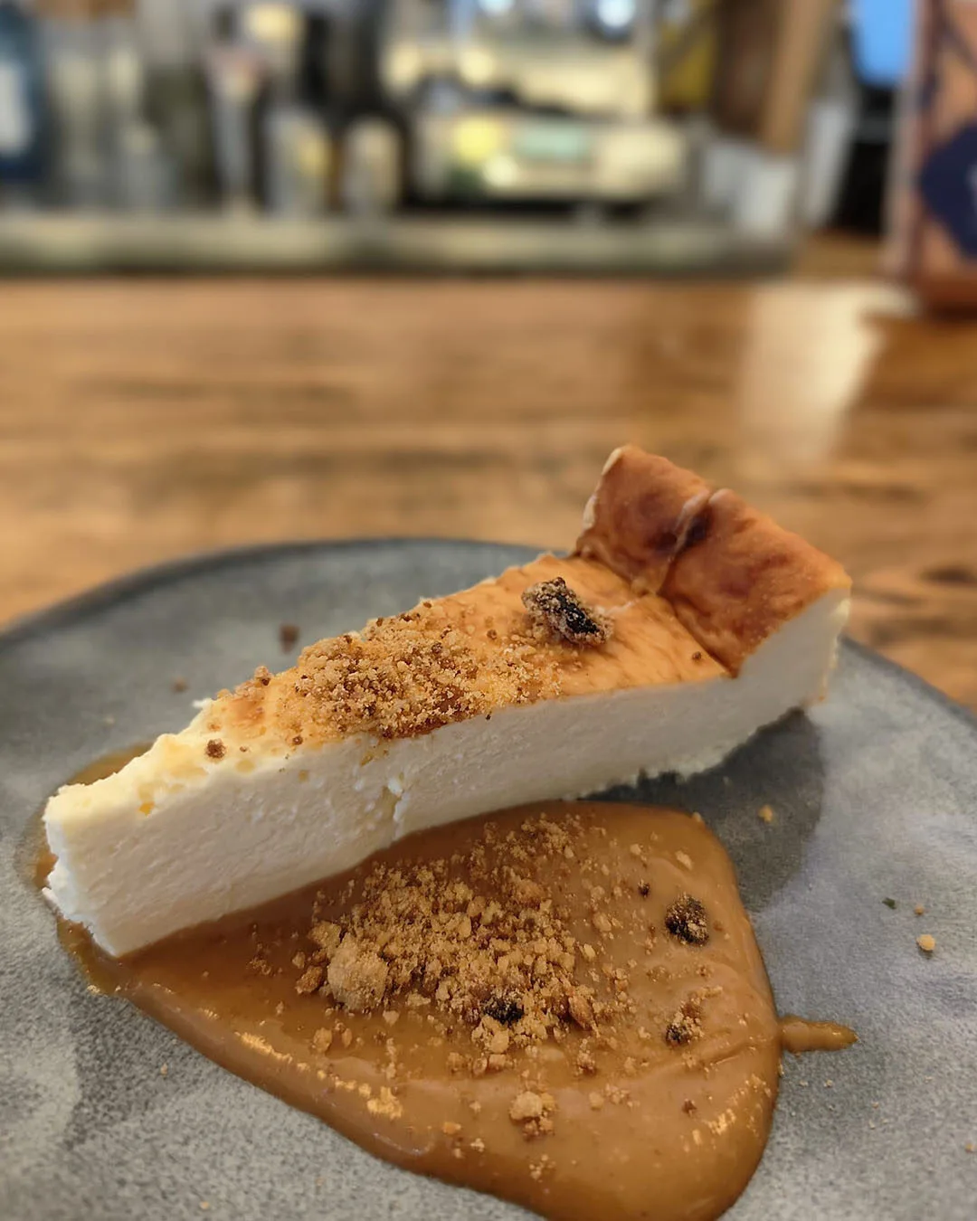 Tarta de queso al horno de Silvestre Becerril.